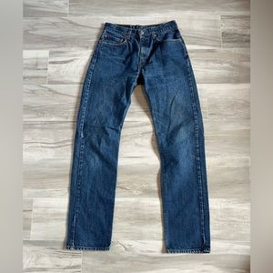 Vintage 1998 Levi’s 505 Straight Fit Blue 32x36